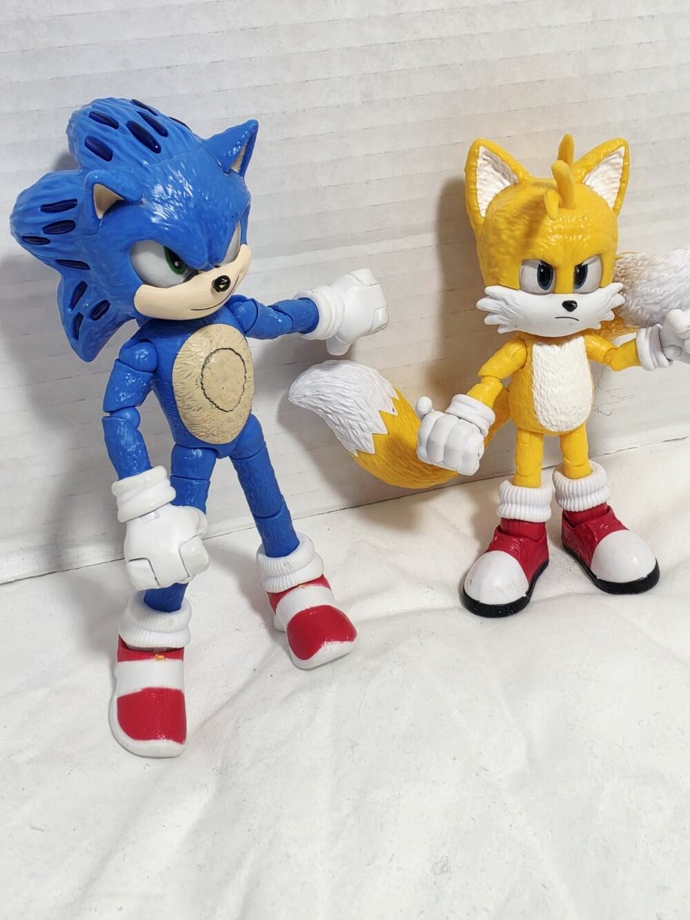 Sonic The Hedgehog 3 Movie Tails Sonic Action Figure [Loose]